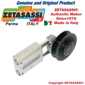 LINEAR BELT TENSIONER - ET PUG with rim pulley