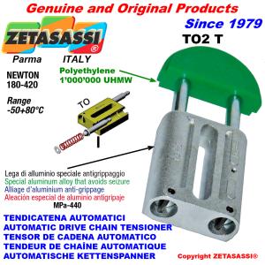 INOX LINEAR CHAIN TENSIONER TO2 round head