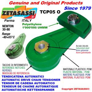 TENSOR DE CADENA ROTATIVO TCP05 patin tensor cabeza oval