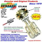 LINEAR DRIVE CHAIN TENSIONER ETLR08AC with idler sprocket