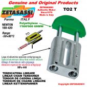 TENSOR DE CADENA LINEAL 10A1 ASA50 simple Newton 180-420