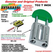 LINEAR CHAIN TENSIONER type INOX 16B2 1"x17mm double Newton 210-350