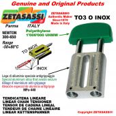 TENSOR DE CADENA LINEAL tipo INOX 24B1 1"1/2x1" simple Newton 250-450