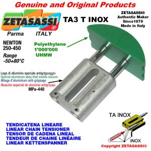 TENDEUR DE CHAINE LINÉAIRE type INOX 16B3 1"x17mm triple Newton 250-450