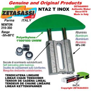 Tendicatena lineare NT serie inox 10A2 ASA50 doppio Newton 210-350