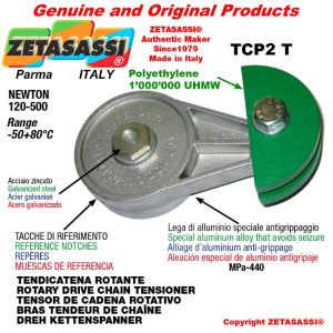 TENSOR DE CADENA ROTATIVO TCP2T 16B2 1"x17mm doble Newton 120-500