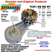 TENSOR DE CADENA ROTATIVO TCR1RSRDRT con engrasador con piñon tensor 08B2 1\2"x5\16" Z15 Newton 50-180