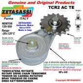 ROTARY DRIVE CHAIN TENSIONER TCR2ACTE with idler sprocket simple 06B1 3\8"x7\32" Z21 hardened Newton 120-500