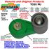ROTARY DRIVE BELT TENSIONER TC05PU equipped idler roller with bearings Ø30xL35 in nylon Newton 30-80