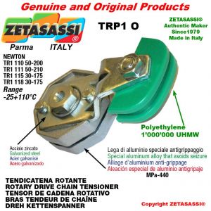 ROTARY DRIVE CHAIN TENSIONER TRP1O 06B1 3/8"x7/32" simple Lever 115 (Newton 30:175)