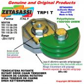 ROTARY DRIVE CHAIN TENSIONER TRP1T 08B3 1/2"x5/16" triple Lever 111 (Newton 50:210)