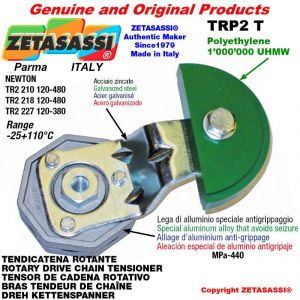 ROTARY DRIVE CHAIN TENSIONER TRP2T 10A1 ASA50 simple Lever 218 (Newton 120:480)