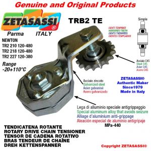 ROTARY DRIVE CHAIN TENSIONER TRB2TE with idler sprocket simple 10B1 5\8"x3\8" Z17 hardened Lever 227 Newton 120:380