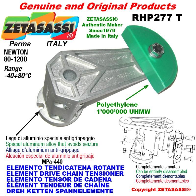 Tendicatena rotante RHP277TO3TASA120S, Elementi tenditori