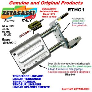 Tenditore lineare ETHG1 con forcella 62mm Newton 40-85