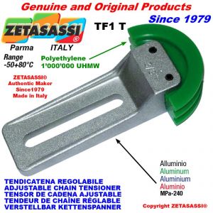 ADJUSTABLE CHAIN TENSIONER TF < 08B1 1/2"x5/16" simple