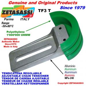 ADJUSTABLE CHAIN TENSIONER TF 16B2 1"x17mm double